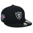 Bone Unissex New Era 59FIFTY Fttd Low Profile NFL LV Raiders Core PRETO-NFV24BON054- -3-